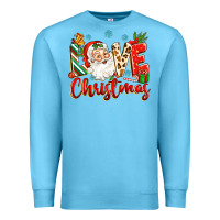 Ocean Blue love christmas Premium Sweatshirt - Zillion Design Studio