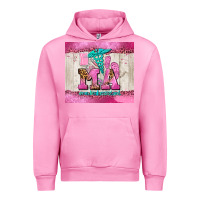 Fuchsia Pink ma Urban Hoodie - AdoDesignShop