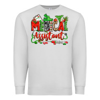 Dove Grey christmas medical assistant Premium Sweatshirt - Zillion Design Studio