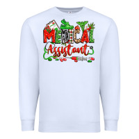 White christmas medical assistant Premium Sweatshirt - Zillion Design Studio