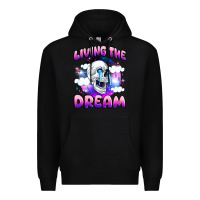 Black living the dream Premium Hoodie - JahusDesignShop