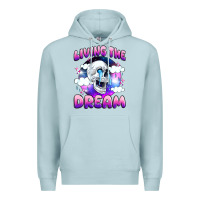 Blue Mist living the dream Premium Hoodie - JahusDesignShop