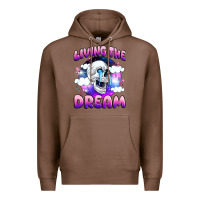 Chestnut living the dream Premium Hoodie - JahusDesignShop