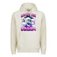 Oatmeal Heather living the dream Premium Hoodie - JahusDesignShop