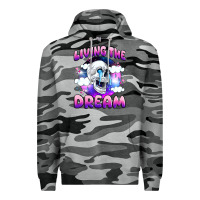 Slate Camo living the dream Premium Hoodie - JahusDesignShop