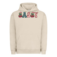 Pigment French Oak sassy Urban Hoodie - JahusDesignShop
