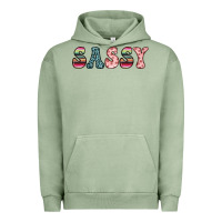 Pigment Oil Green sassy Urban Hoodie - JahusDesignShop