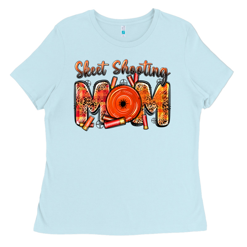 Skeet Shooting Mom Ladies Tee by BarkalooDesign | Teevron