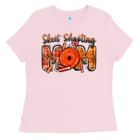 Bubblegum Pink skeet shooting mom Ladies Tee - BarkalooDesign