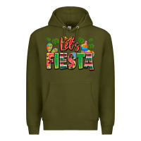 Army Green let's fiesta Premium Hoodie - JahusDesignShop