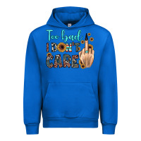 Cobalt too bad i don't care Urban Hoodie - JahusDesignShop