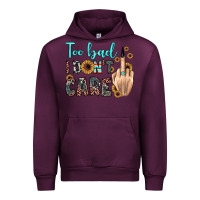 Mauve Wine too bad i don't care Urban Hoodie - JahusDesignShop