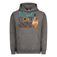 Pigment Tornado too bad i don't care Urban Hoodie - JahusDesignShop