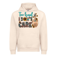 Sandshell too bad i don't care Urban Hoodie - JahusDesignShop