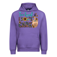 Tulip too bad i don't care Urban Hoodie - JahusDesignShop