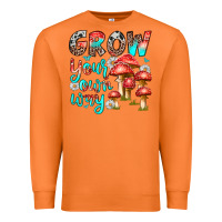 Carrot grow your own way Premium Sweatshirt - texasbilliewilder