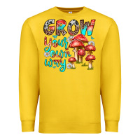 Lemon grow your own way Premium Sweatshirt - texasbilliewilder