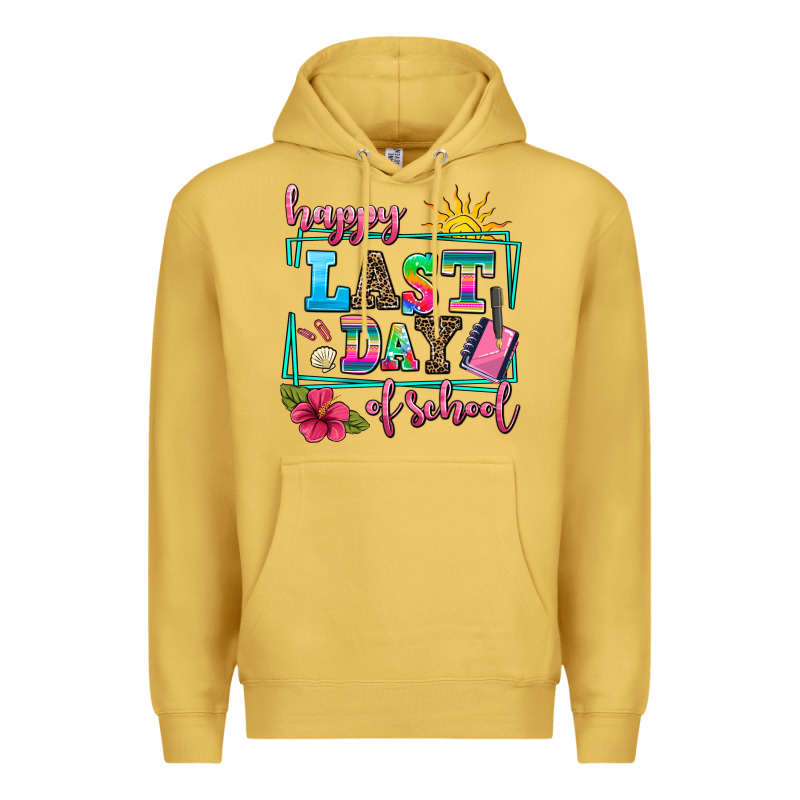 Happy Last Day Of School Premium Hoodie by AdoDesignShop | Teevron