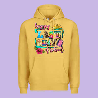 Happy Last Day Of School Premium Hoodie Designed By Adodesignshop