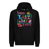 Black happy last day of school Premium Hoodie - AdoDesignShop