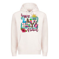 Pale Pink happy last day of school Premium Hoodie - AdoDesignShop