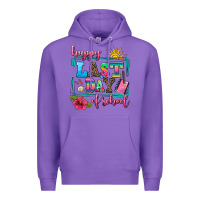 Purple happy last day of school Premium Hoodie - AdoDesignShop