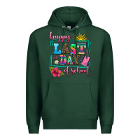 Sports Green happy last day of school Premium Hoodie - AdoDesignShop