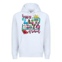 White happy last day of school Premium Hoodie - AdoDesignShop