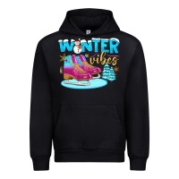 Black winter vibes Urban Hoodie - BundleAndBundleShop