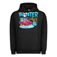 Pigment Black winter vibes Urban Hoodie - BundleAndBundleShop