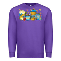 Purple hanukkah coffee cups Premium Sweatshirt - texasbilliewilder