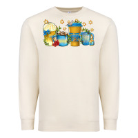 Sandshell hanukkah coffee cups Premium Sweatshirt - texasbilliewilder