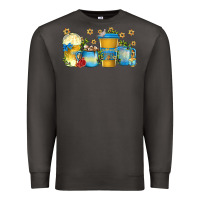 Smoke hanukkah coffee cups Premium Sweatshirt - texasbilliewilder