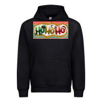 Black ho ho ho Urban Hoodie - BundleAndBundleShop