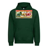Forest Green ho ho ho Urban Hoodie - BundleAndBundleShop