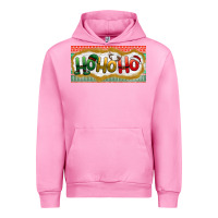 Fuchsia Pink ho ho ho Urban Hoodie - BundleAndBundleShop
