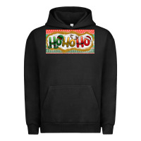 Pigment Black ho ho ho Urban Hoodie - BundleAndBundleShop