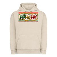 Pigment French Oak ho ho ho Urban Hoodie - BundleAndBundleShop