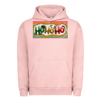 Pigment Salmon ho ho ho Urban Hoodie - BundleAndBundleShop