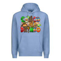 Colony Blue cinco de drinko Premium Hoodie - AdoDesignShop