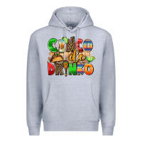Heather Grey cinco de drinko Premium Hoodie - AdoDesignShop