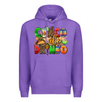 Purple cinco de drinko Premium Hoodie - AdoDesignShop