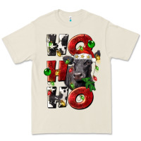 Bone Christmas ho ho ho black angus Premium Tee - LillyAllenDesigns