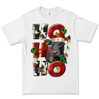 White Christmas ho ho ho black angus Premium Tee - LillyAllenDesigns
