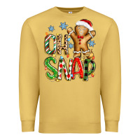 Antique Gold oh snap christmas cookie Premium Sweatshirt - Zillion Design Studio