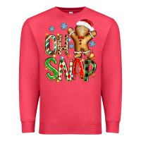 Cardinal oh snap christmas cookie Premium Sweatshirt - Zillion Design Studio