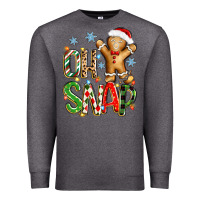Charcoal Heather oh snap christmas cookie Premium Sweatshirt - Zillion Design Studio