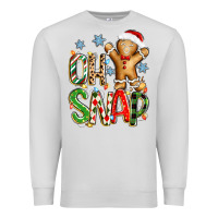 Dove Grey oh snap christmas cookie Premium Sweatshirt - Zillion Design Studio