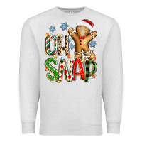 Oatmeal Heather oh snap christmas cookie Premium Sweatshirt - Zillion Design Studio