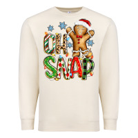Sandshell oh snap christmas cookie Premium Sweatshirt - Zillion Design Studio